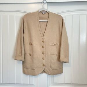 J.Crew Knit Cardigan sweater coat V neck oversized size XXS